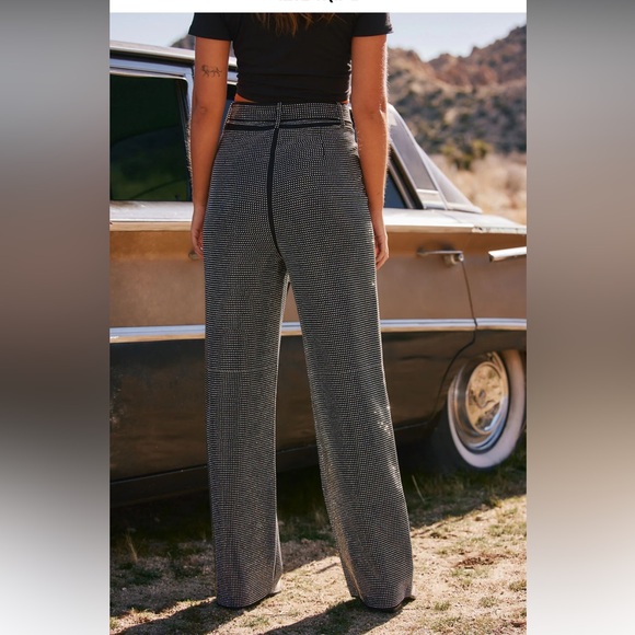 NWT 12th Tribe Ace Black Rhinestone pants - Picture 5 of 5